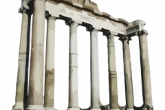 Clip Art - Roman Temple