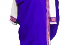 Clip Art - Roman Clothes Purple Toga