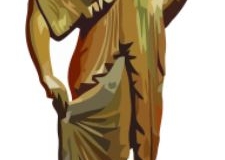 Clip Art - Roman Clothes Statue of Woman