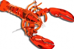 Clip Art - Roman Food Lobster Shellfish