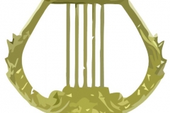 Clip Art - Roman Harp